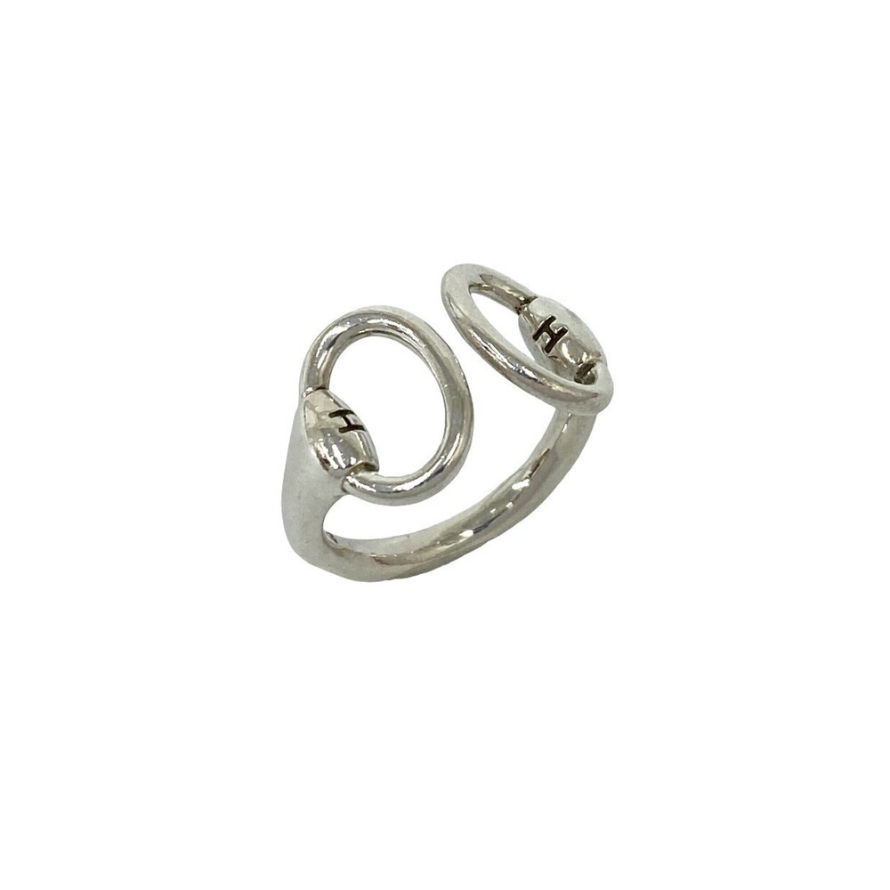 HERMES Vintage Silver Ring